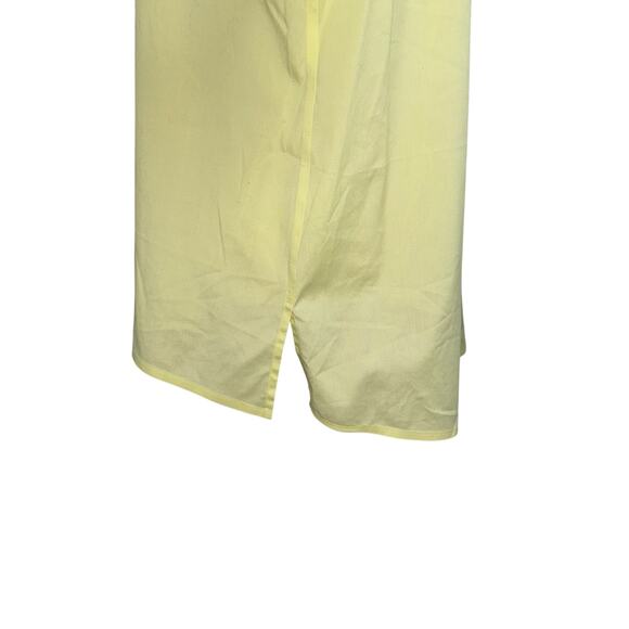 Chico’s Button Up Tunic Sunshine Yellow Sz L (Chico Sz 2) - Picture 3 of 9